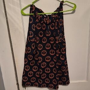 Outback Red Black and Orange Large Blouse Very Good Cond. Non Smoking Home